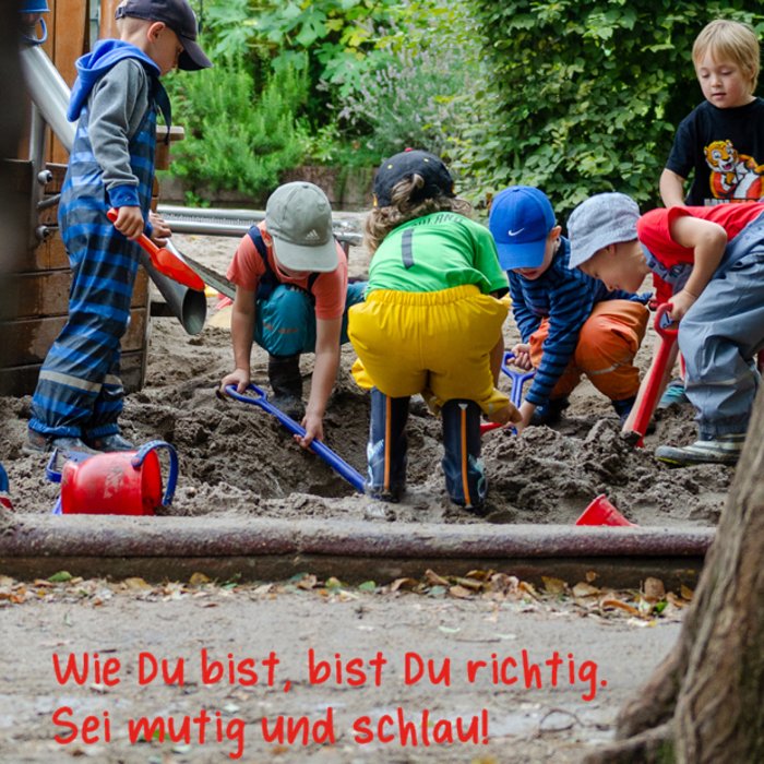 Ding-Kindergarten, Mutig, Schlau